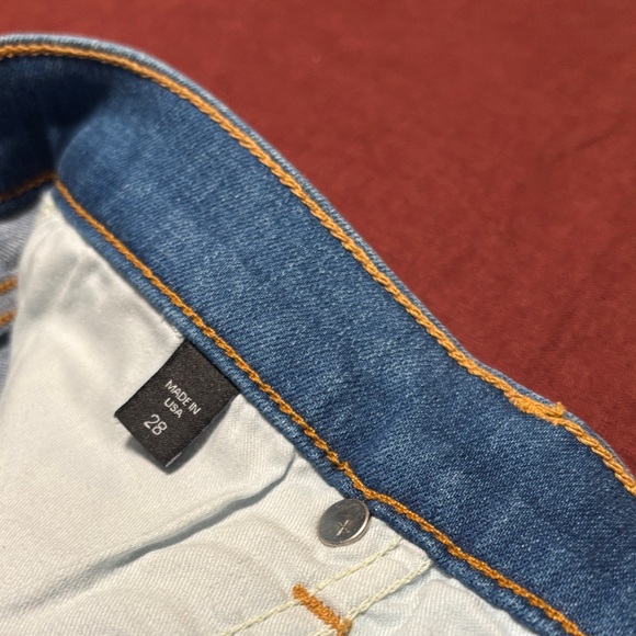 Veronica Beard High Rise Blue Jeans - Picture 7 of 9